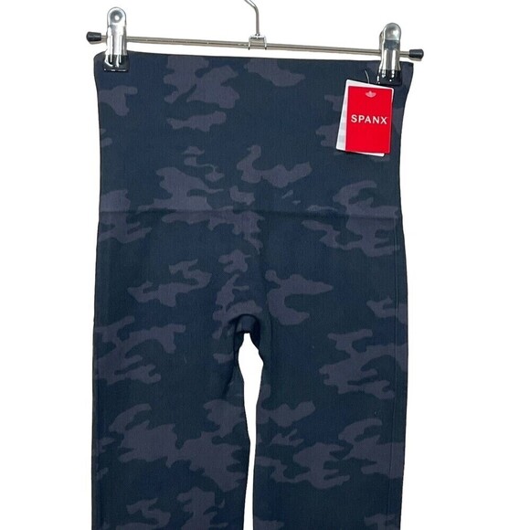 SPANX Camo Look At Me Now High Waist Seamless Legging Womens Size Small Revolve - Picture 3 of 11